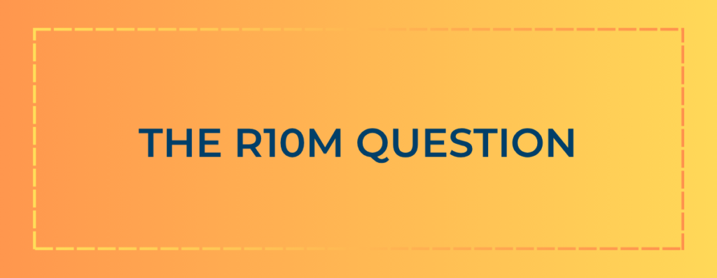 The R10 Million Question Banner
