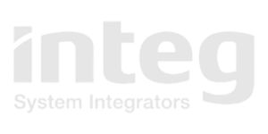 Integ White Logo